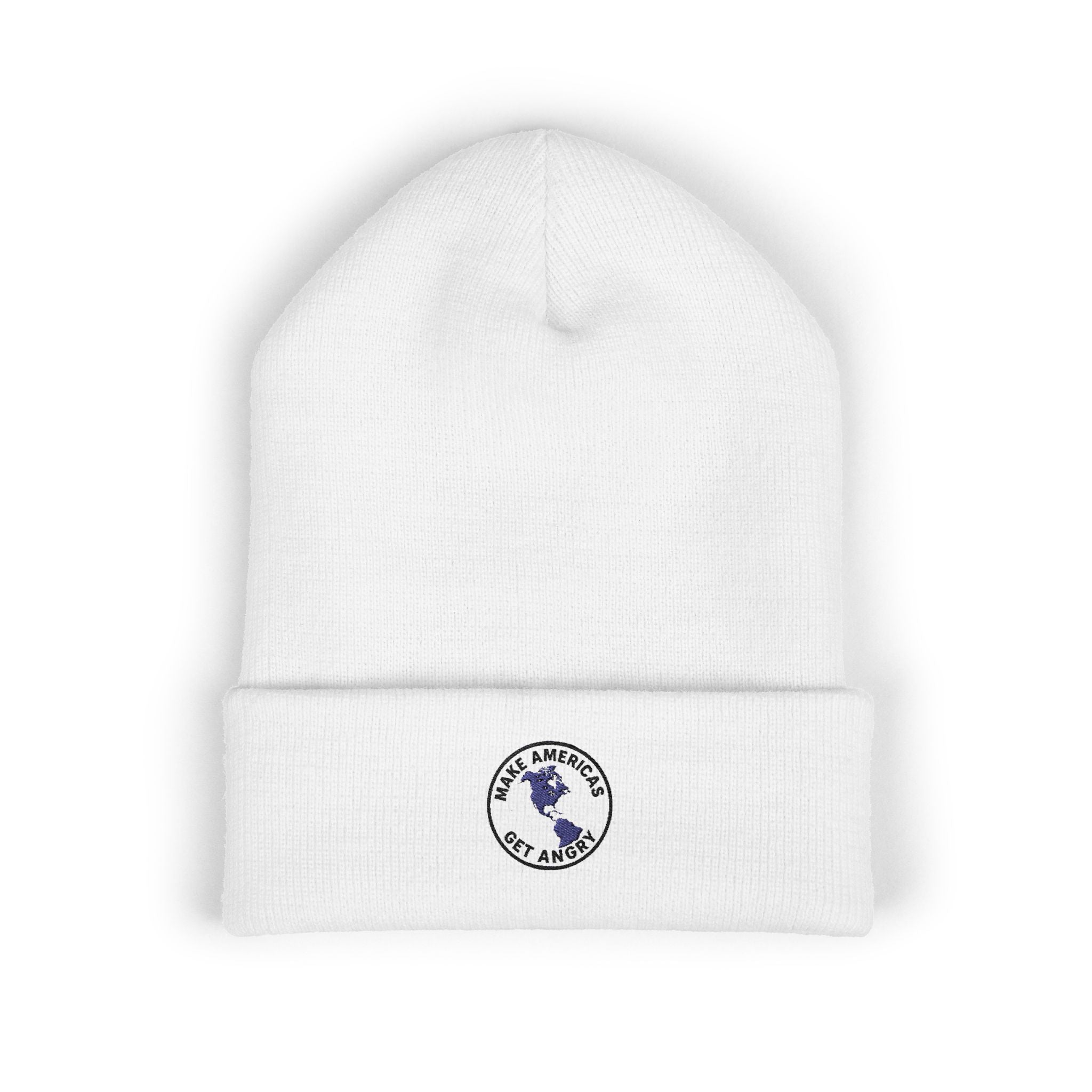 Classic Embroidered Cuffed Beanie - Stylish Winter Accessory for Outdoors, Perfect Gift for Him/Her, Personalized Beanie, Cozy Fashion