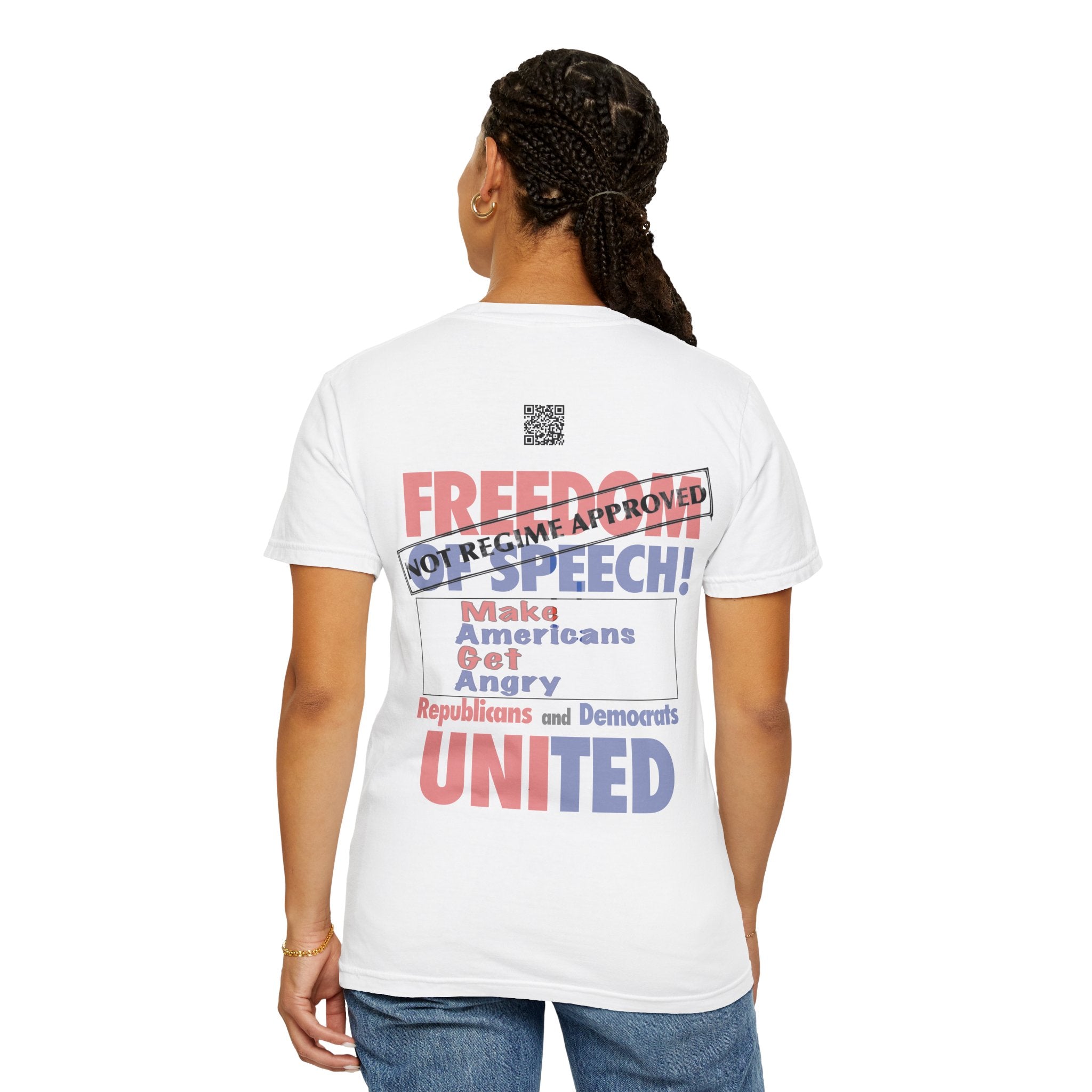 "Freedom Of Speech" Political Statement Tee