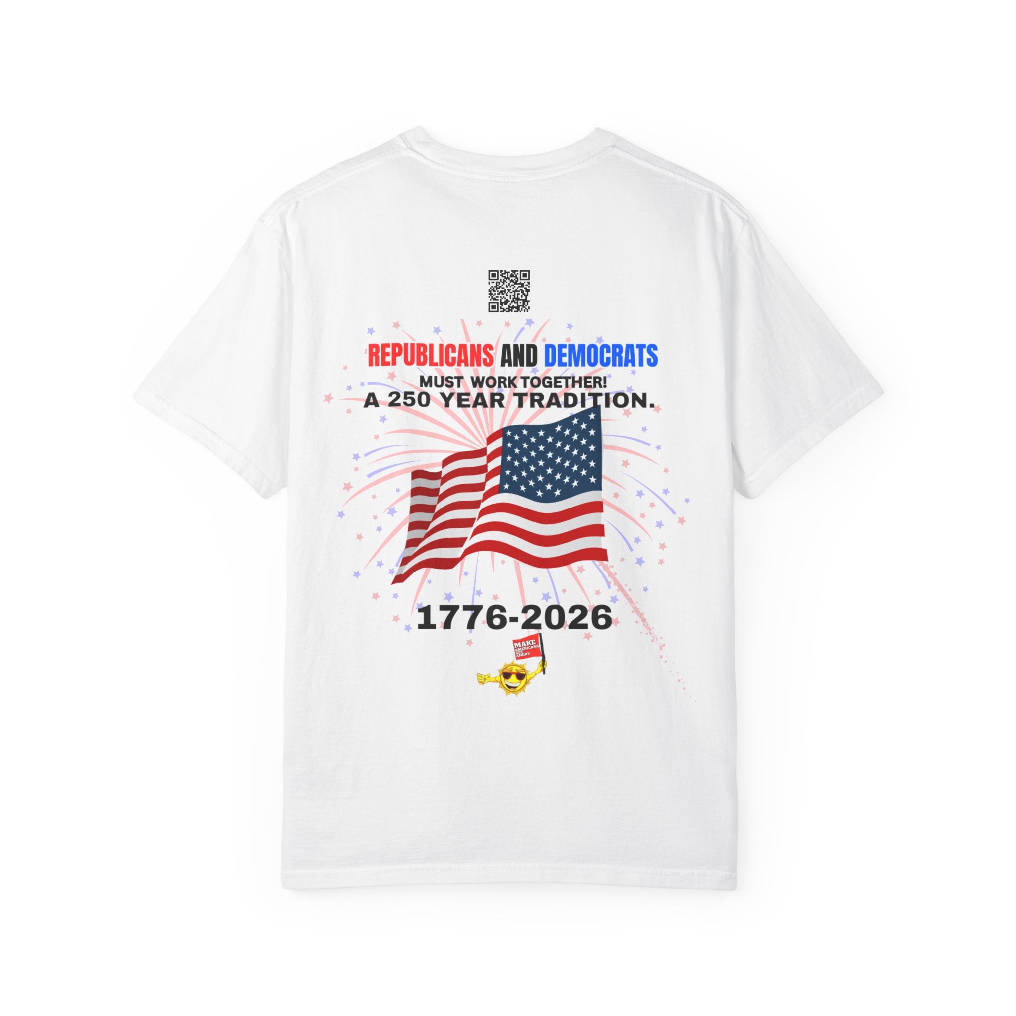 "250 Yrs Anniversary" Political Statement Tee