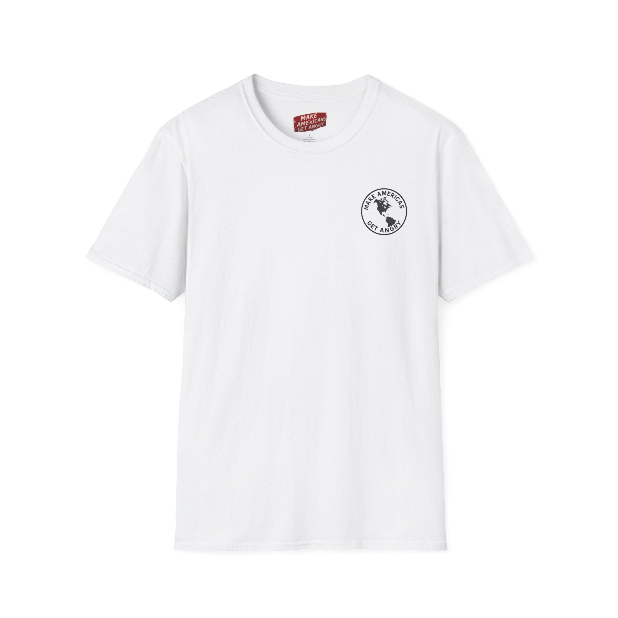 Make America Great Again T-Shirt — Small Chest Logo Patriotic Tee