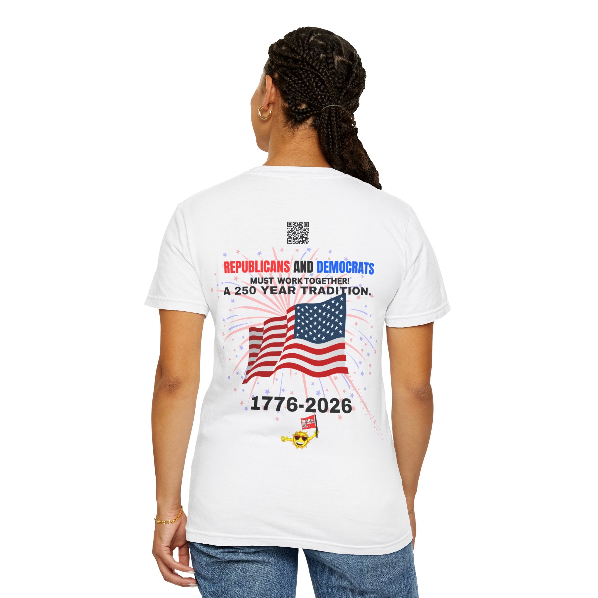 "250 Yrs Anniversary" Political Statement Tee