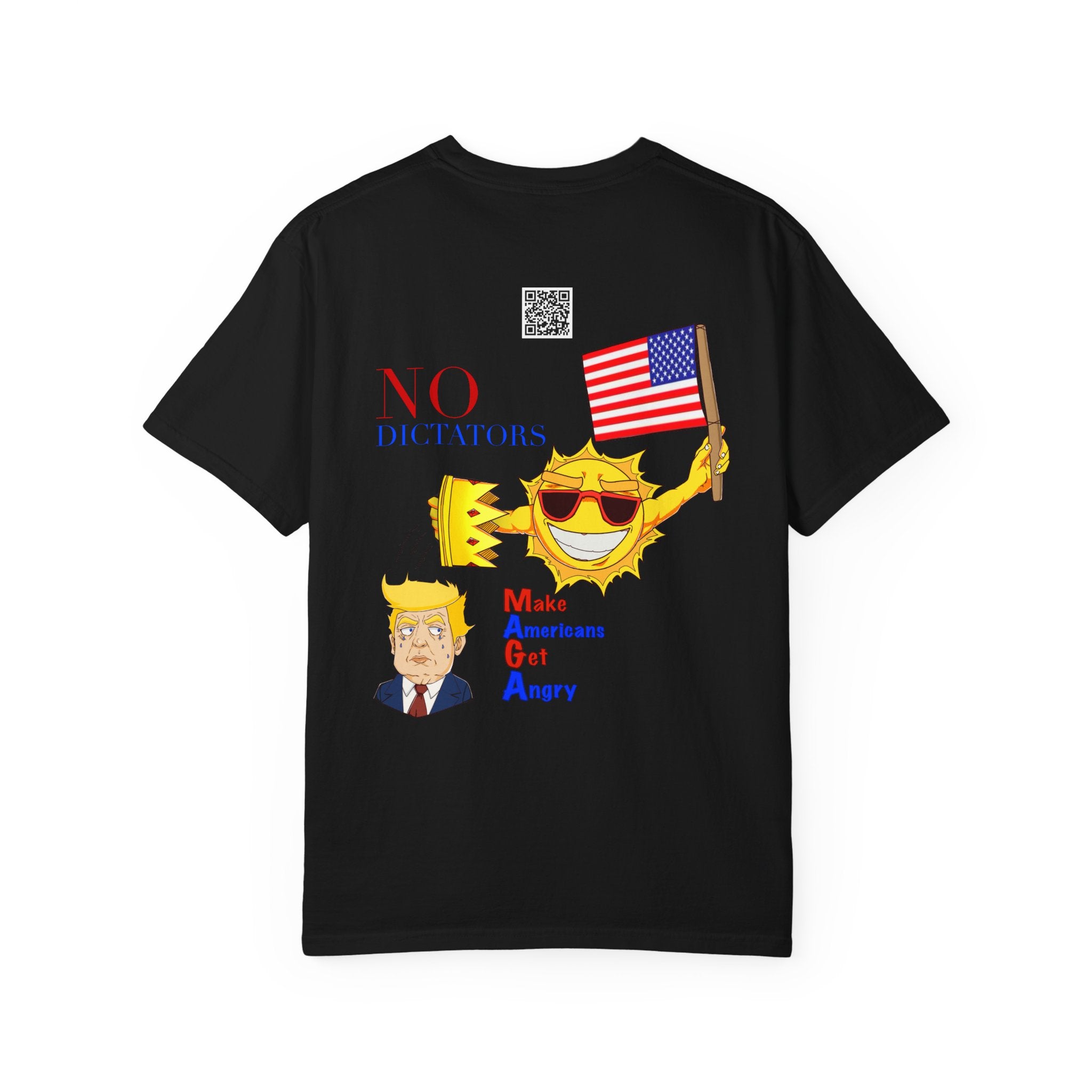 "Nodictators" Political Statement Tee