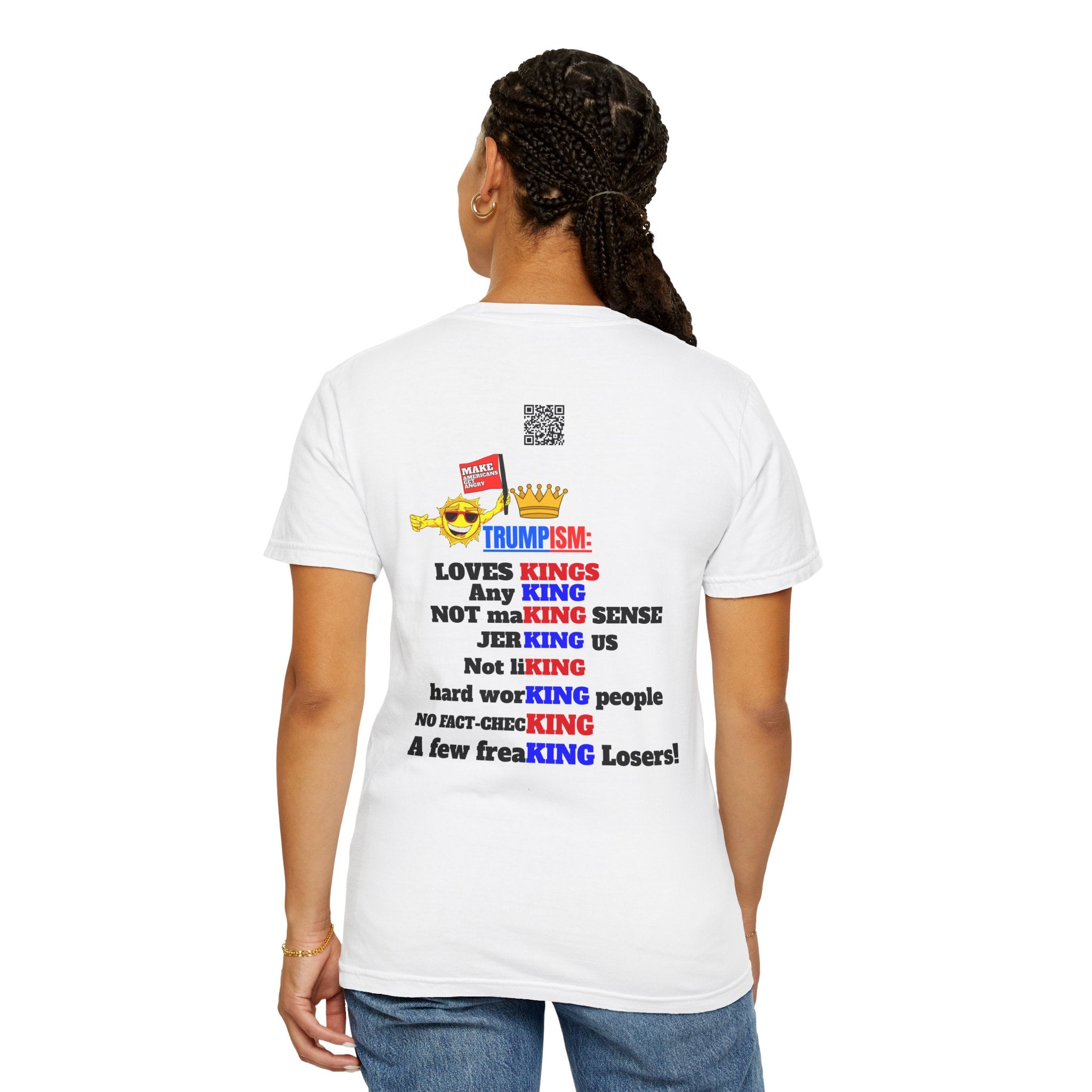 Graphic T-Shirt — "TRUMPISM: LOVES KINGS" Political Statement Tee