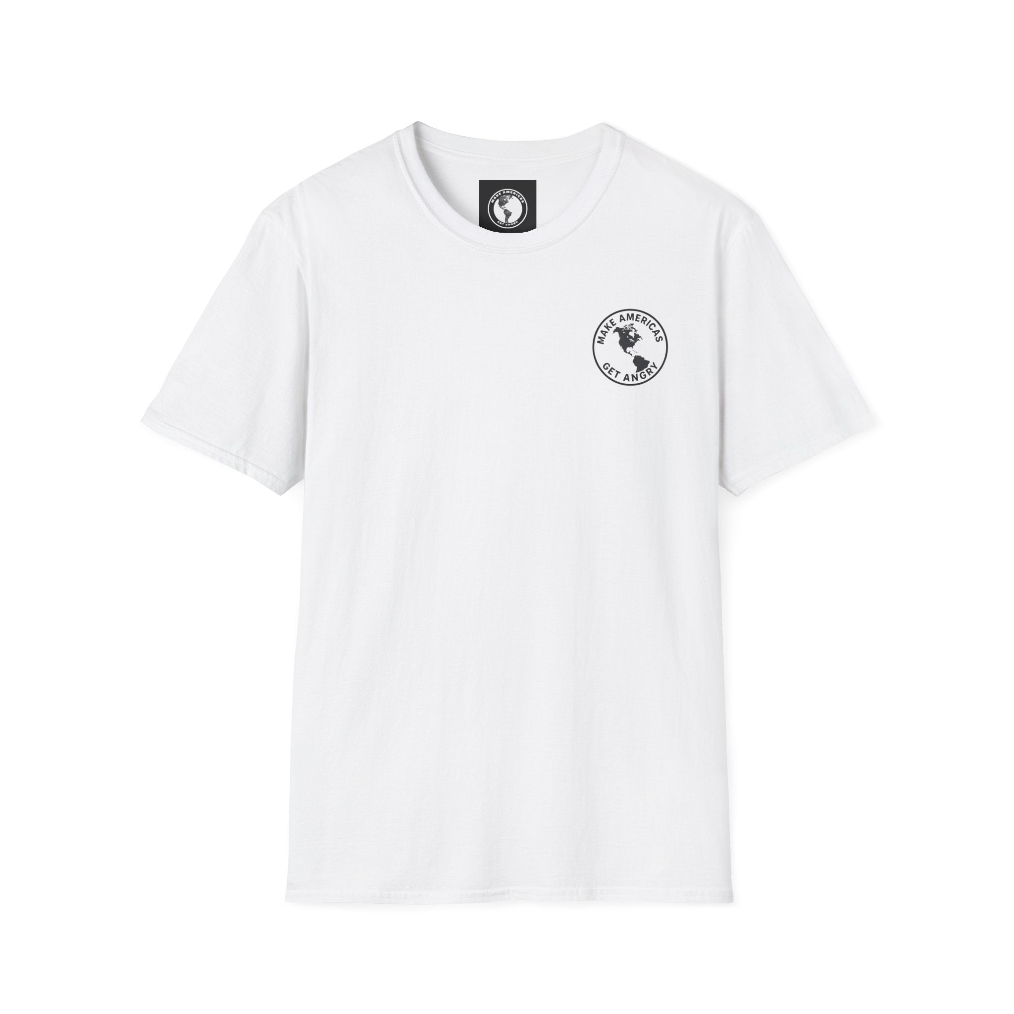 Make America Great Again T-Shirt — Small Chest Logo Patriotic Tee